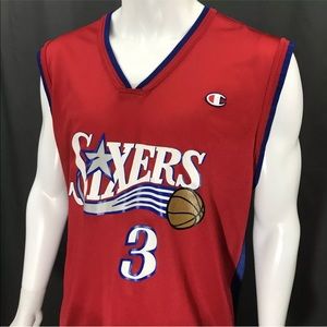 Philadelphia 76'ers Champion Allen Iverson Jersey